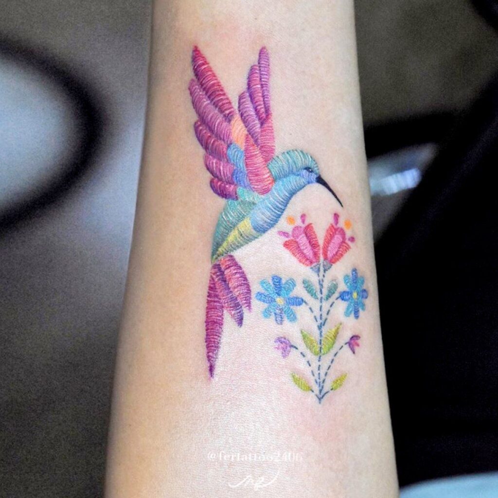 Embroidery Tattoo 104