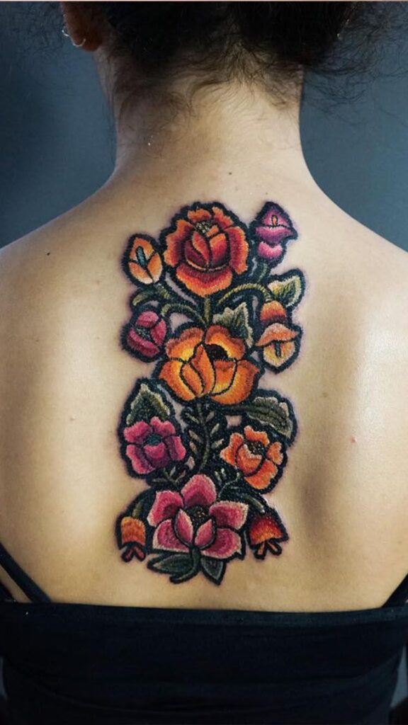 Embroidery Tattoo 114