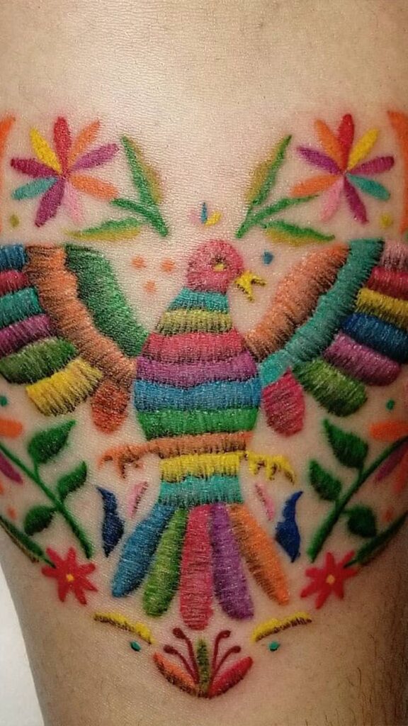 Embroidery Tattoo 118