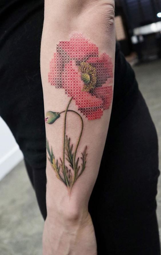 Embroidery Tattoo 149