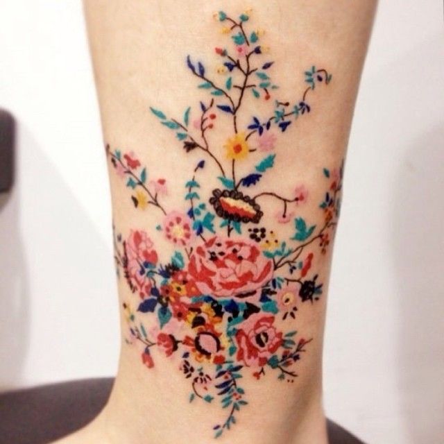 Toplist+ Delicate Embroidery Tattoo Ideas(2023) 1068 Embroidery Tattoo 164