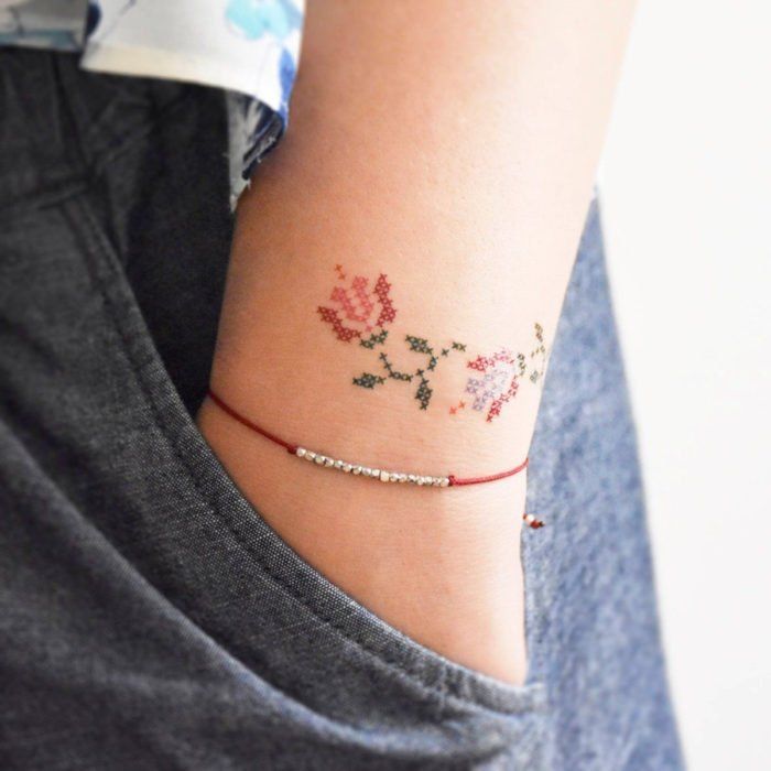 Embroidery Tattoo 168