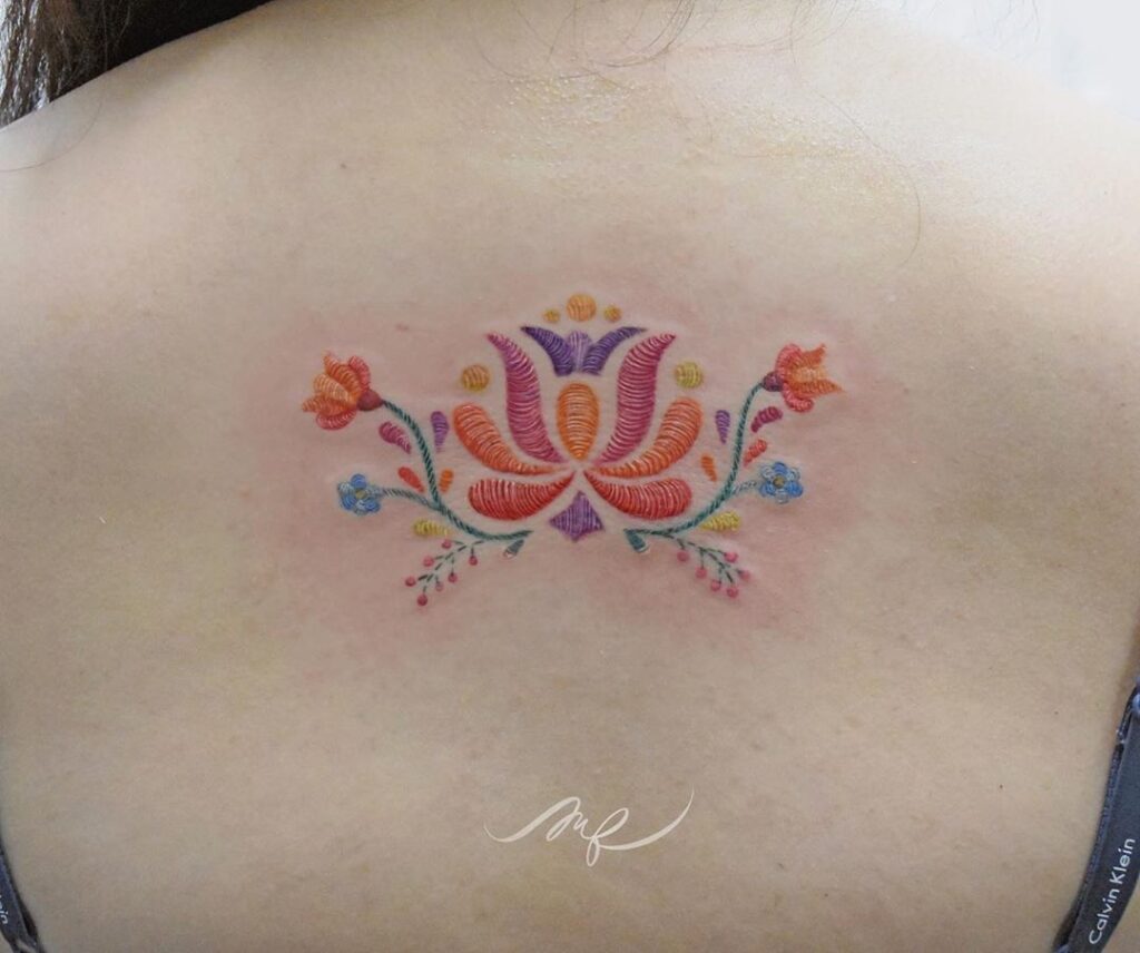 Embroidery Tattoo 169