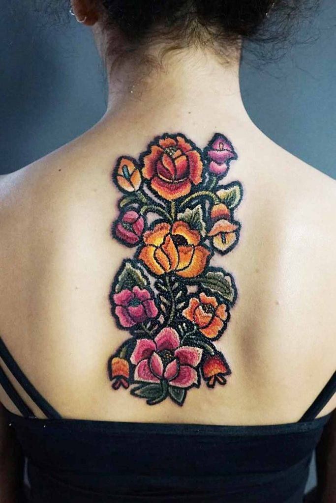 Embroidery Tattoo 184
