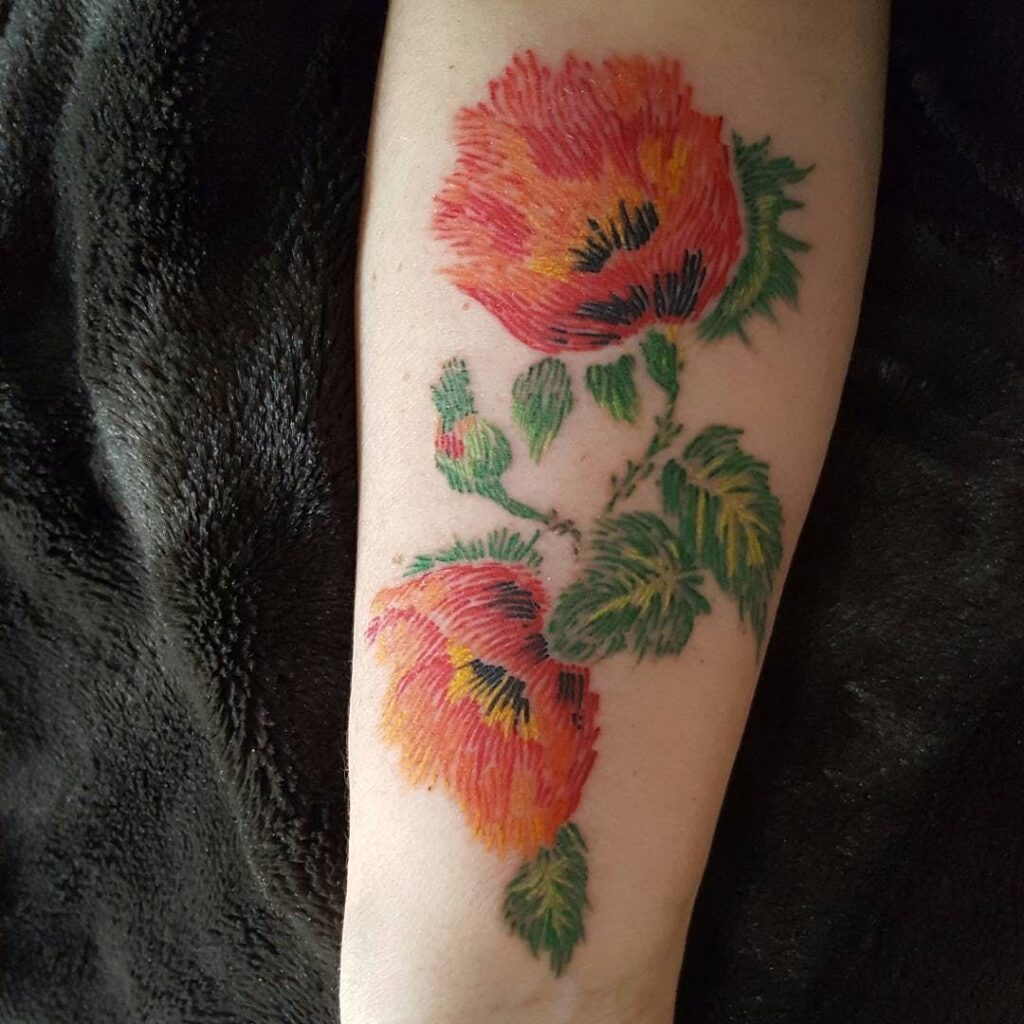 Toplist+ Delicate Embroidery Tattoo Ideas(2023) 1095 Embroidery Tattoo 191