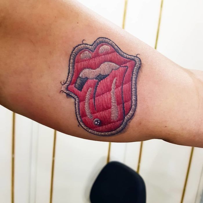 Toplist+ Delicate Embroidery Tattoo Ideas(2023) 941 Embroidery Tattoo 37