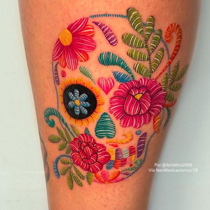 Embroidery Tattoo 39