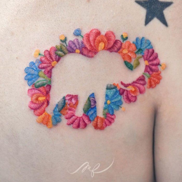 Embroidery Tattoo 48