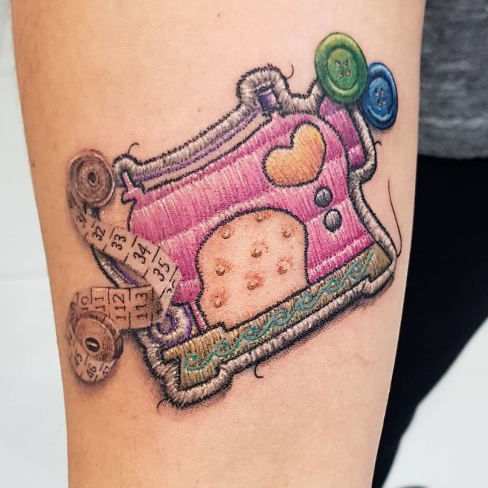 Toplist+ Delicate Embroidery Tattoo Ideas(2023) 956 Embroidery Tattoo 52