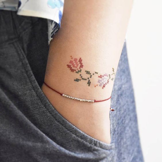 Embroidery Tattoo 6