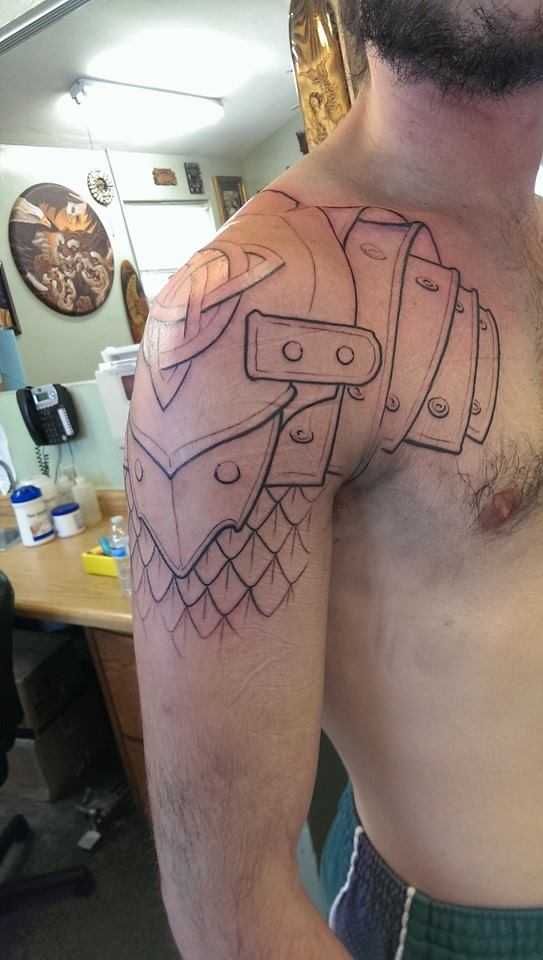 Armor Tattoo 125