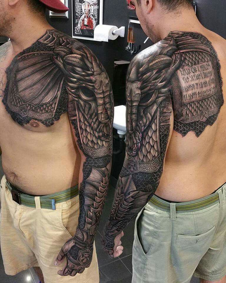 Armor Tattoo 153