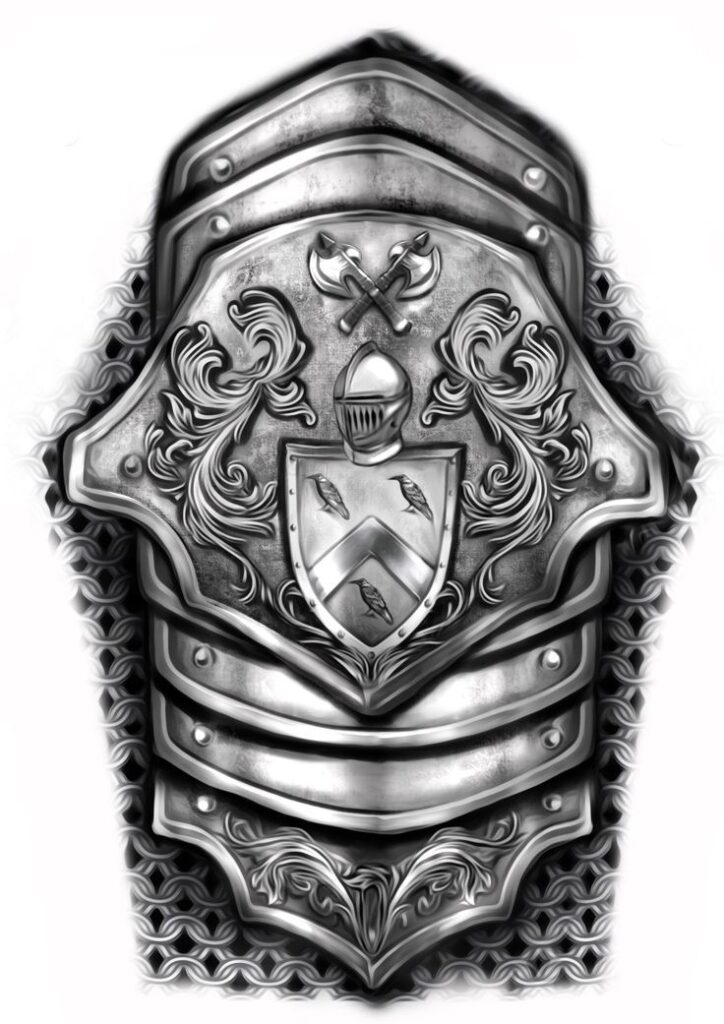 Armor Tattoo 26
