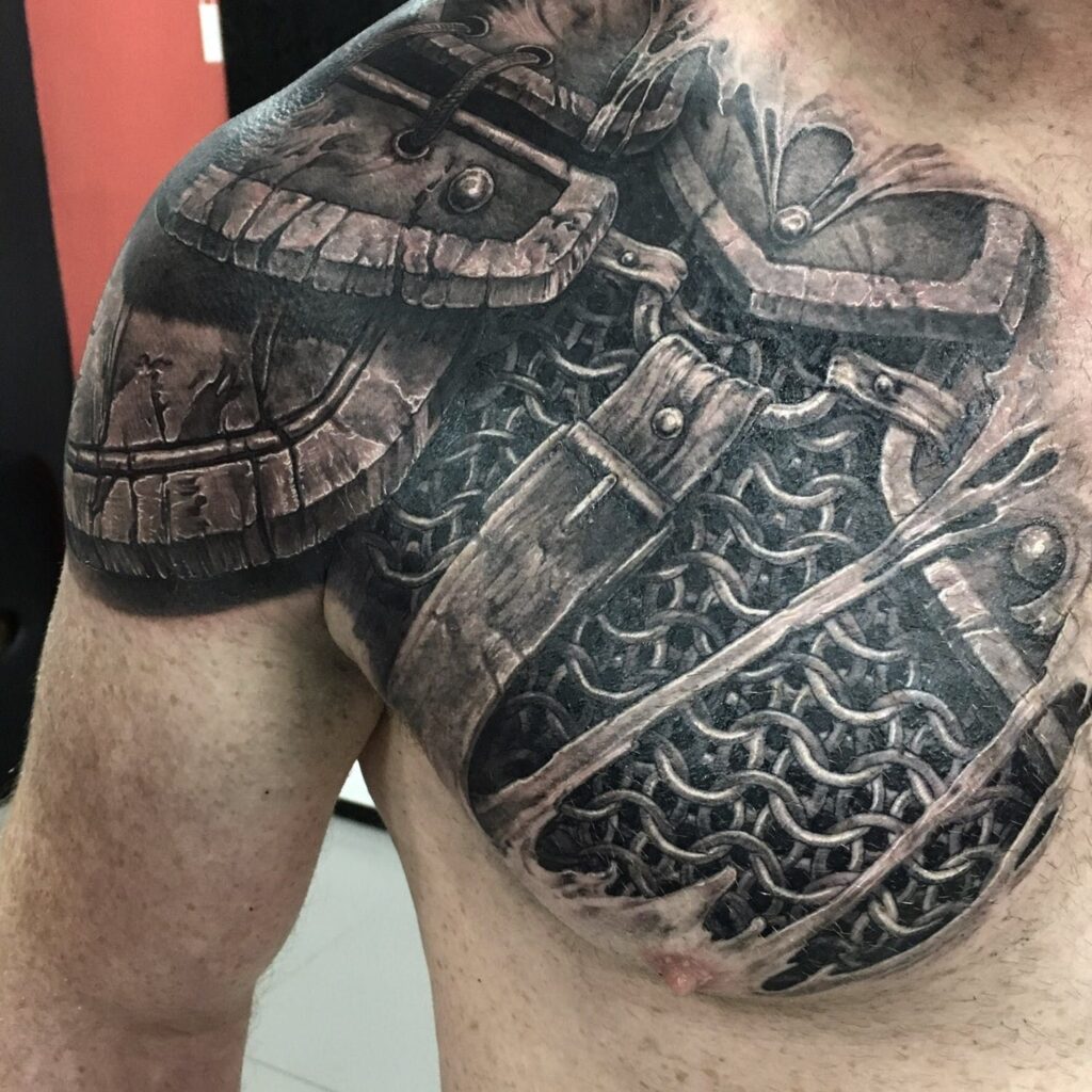 Armor Tattoo 58
