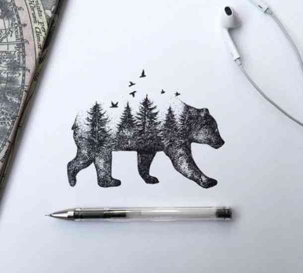 Bear Tattoos 12