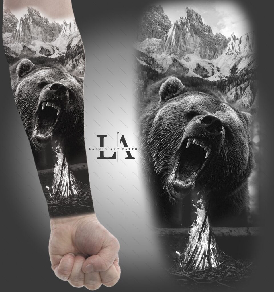 Bear Tattoos 133