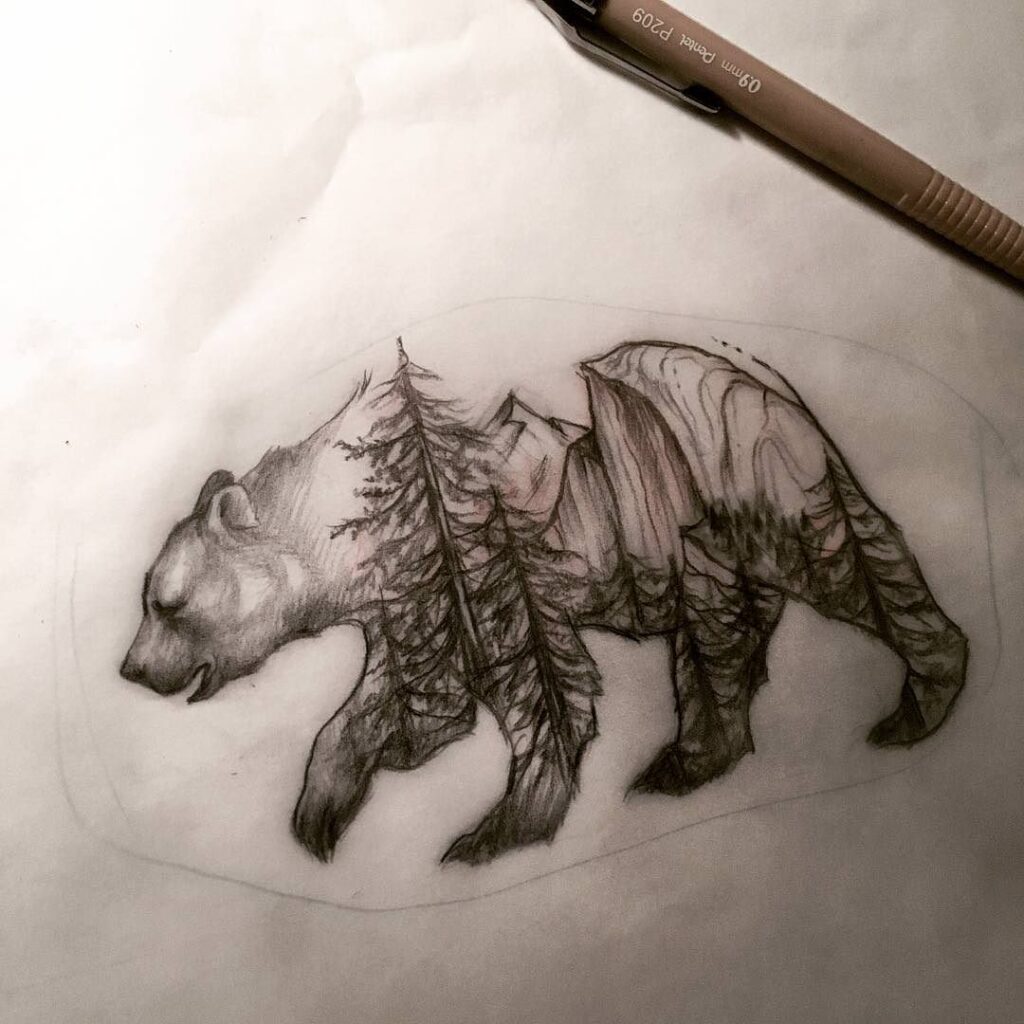 Bear Tattoos 19
