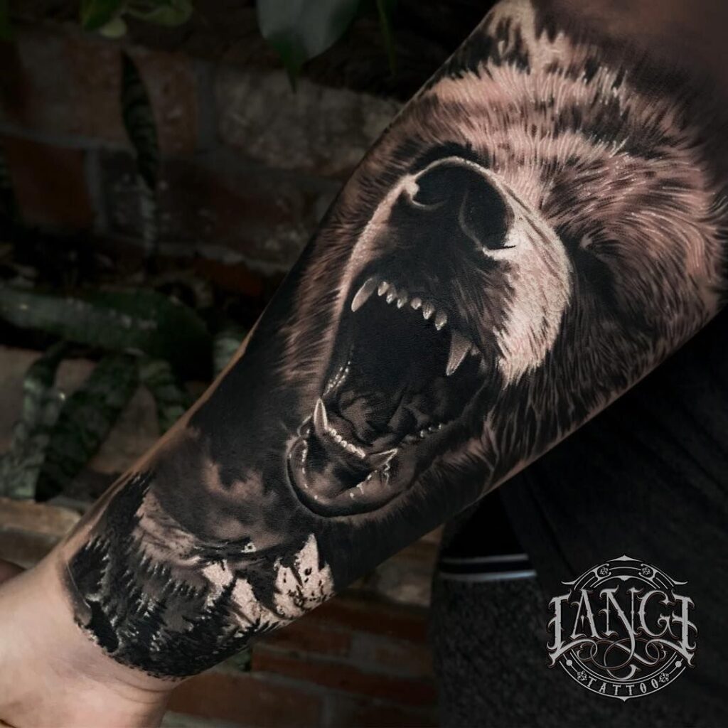 Grizzly Bear Tattoos 2
