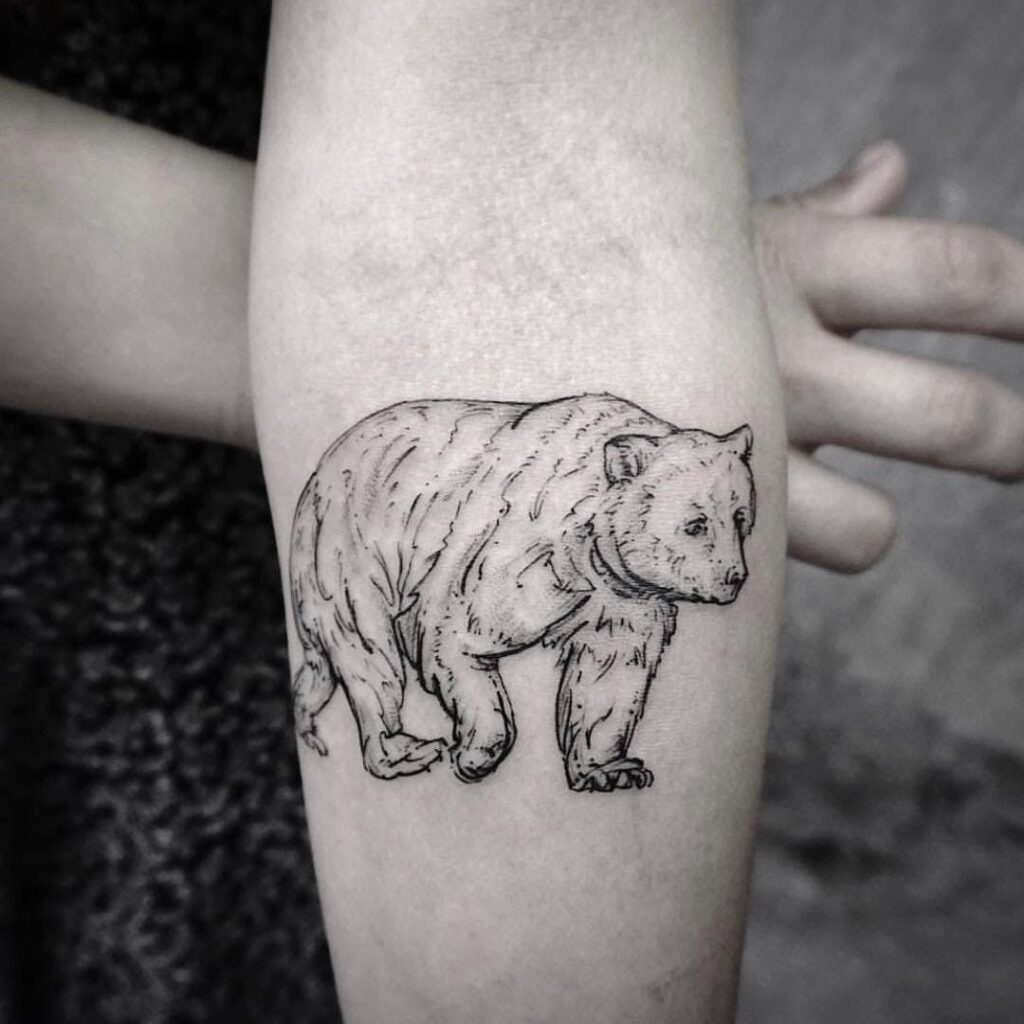 Bear Tattoos 206