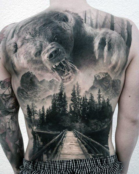 Bear Tattoos 216
