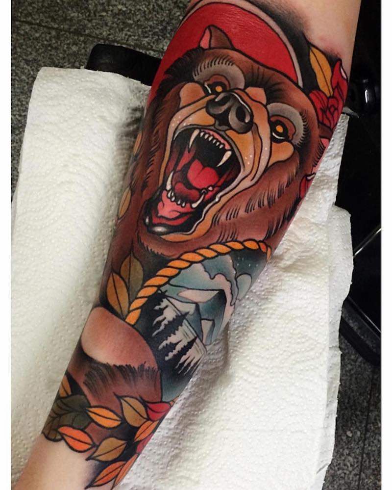 Bear Tattoos 37