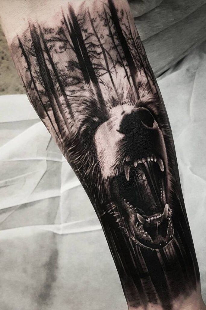 Bear Tattoos 41