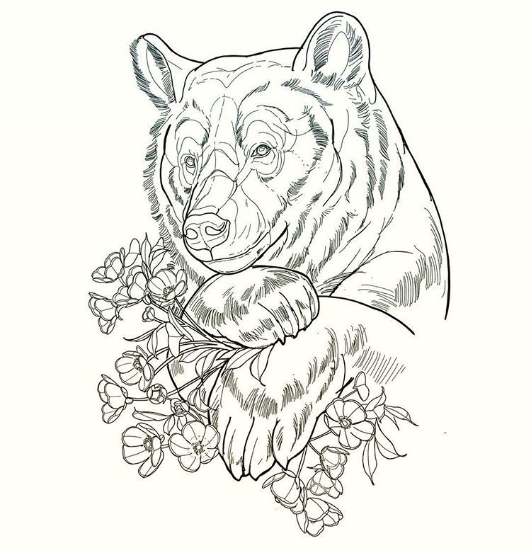 Bear Tattoos 43