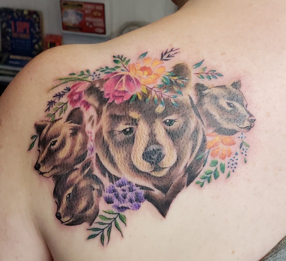 Bear Tattoos 55
