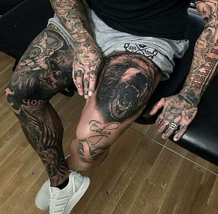 Bear Tattoos 64