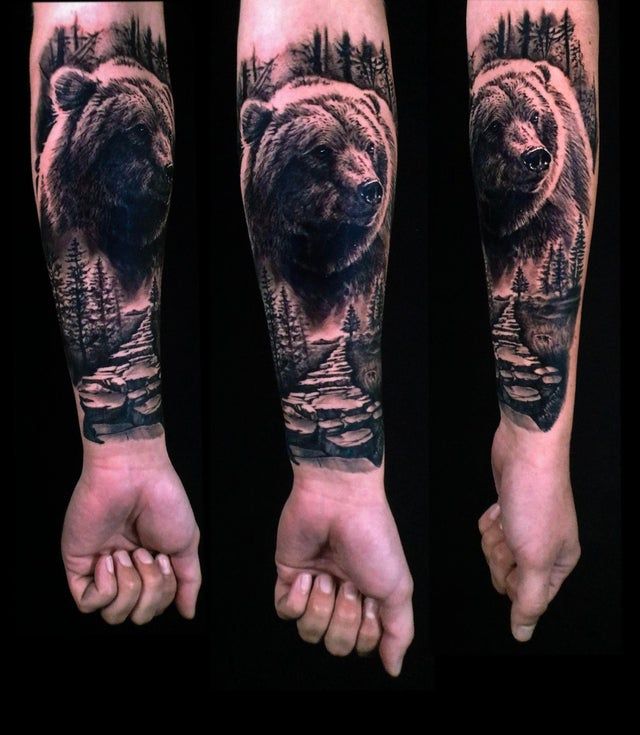 Bear Tattoos 72