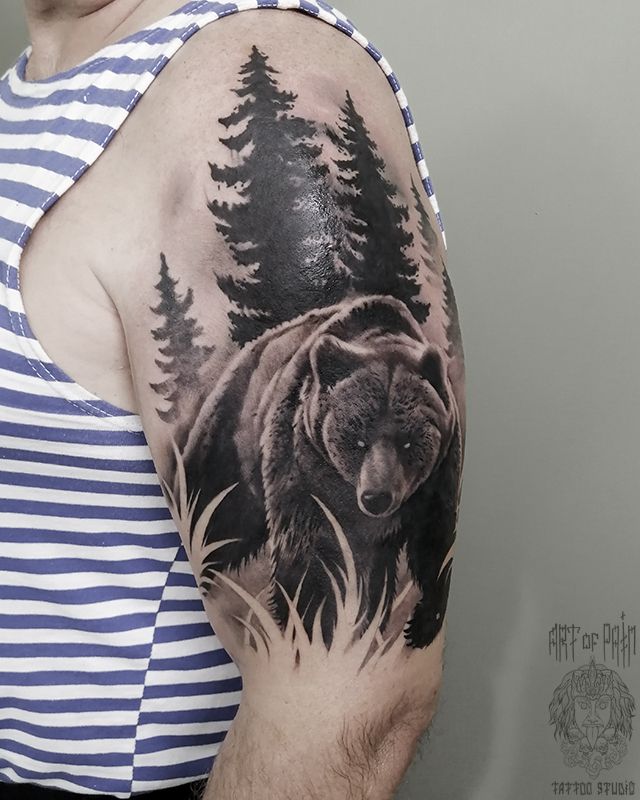 Bear Tattoos 75