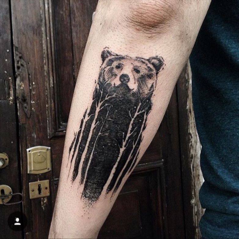 Bear Tattoos 77
