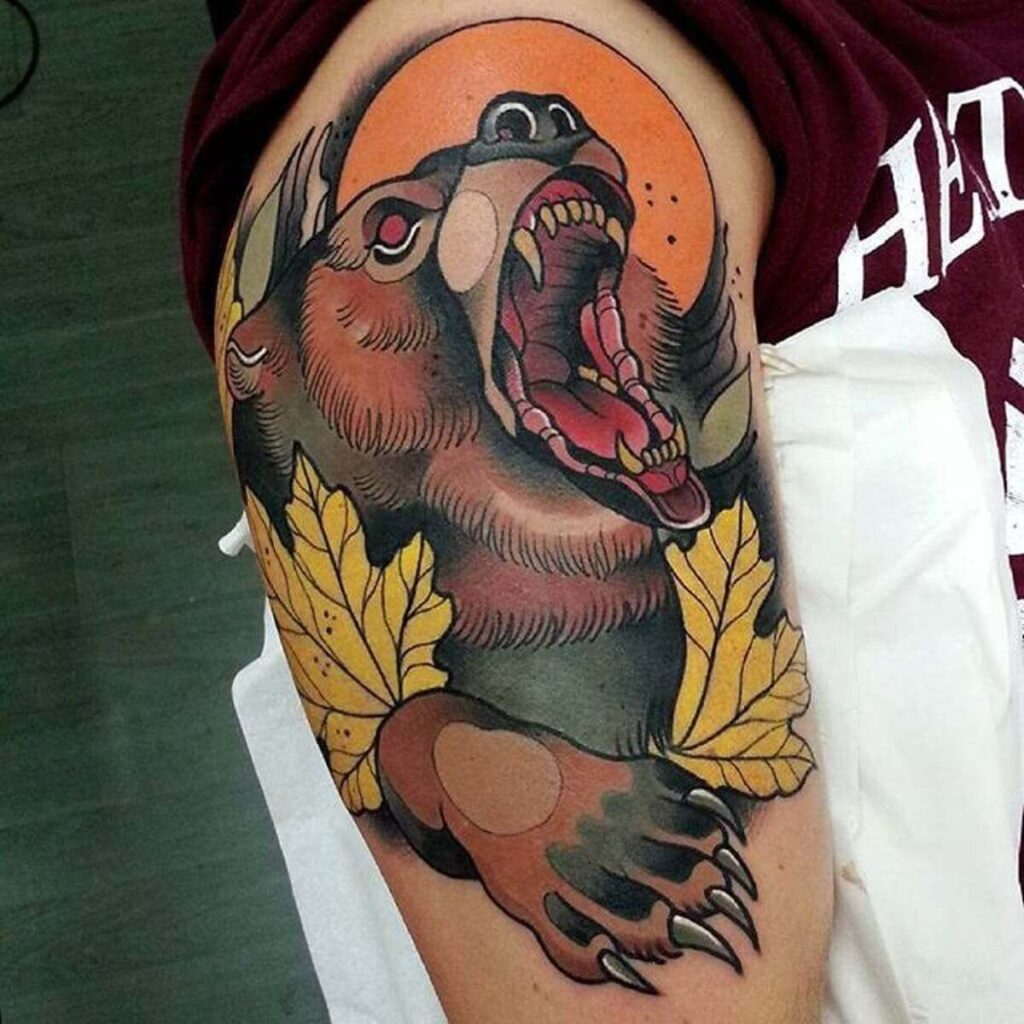 Bear Tattoos 98