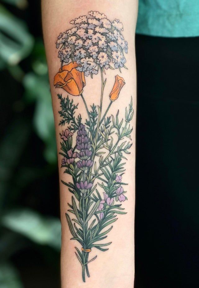 Botanical Tattoos 105