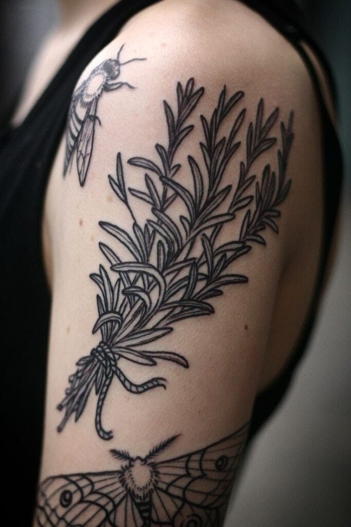 Botanical Tattoos 12