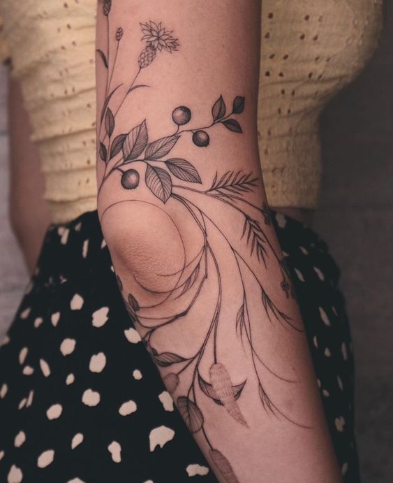 Botanical Tattoos 152