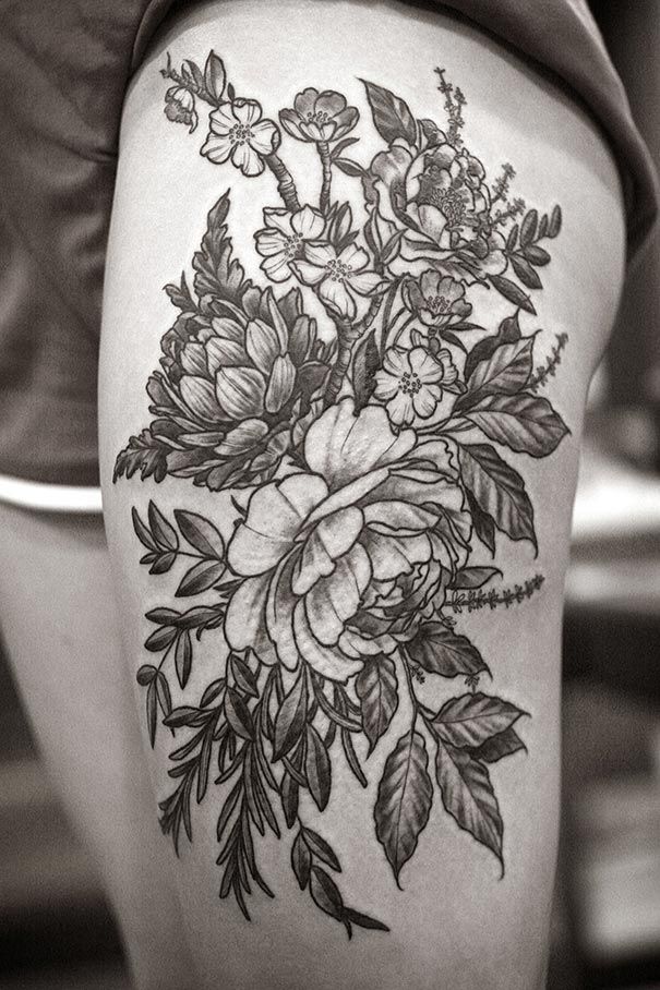 Botanical Tattoos 154