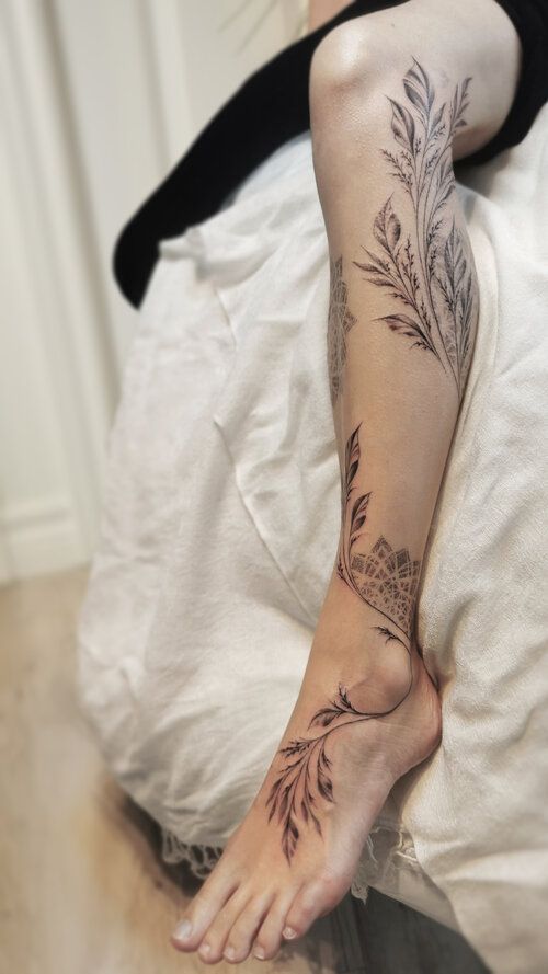 Botanical Tattoos 155