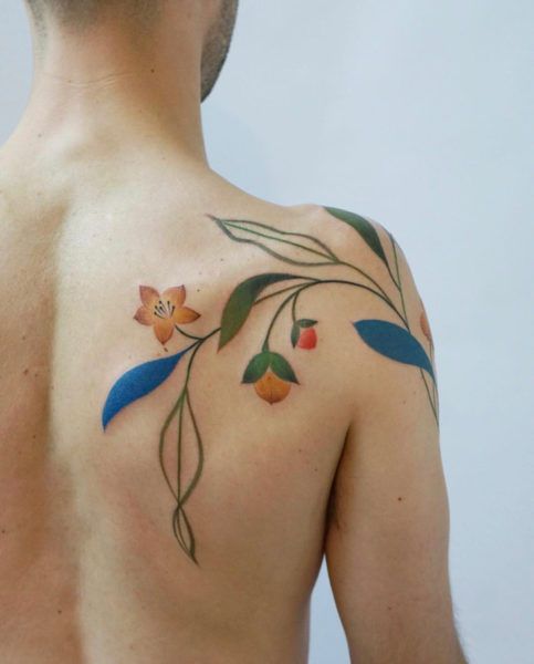 Botanical Tattoos 156