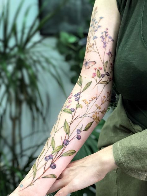 Botanical Tattoos 157