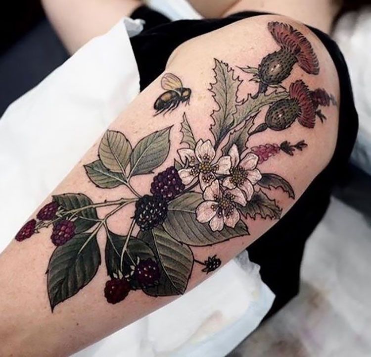 Botanical Tattoos 18
