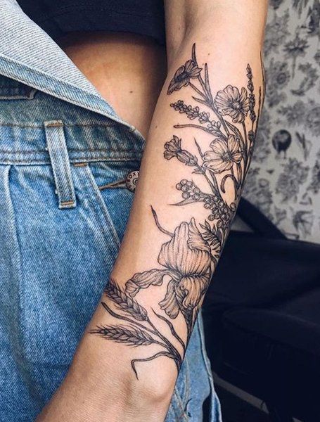 Botanical Tattoos 180