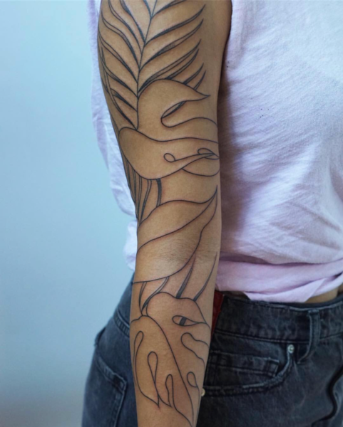 Botanical Tattoos 19
