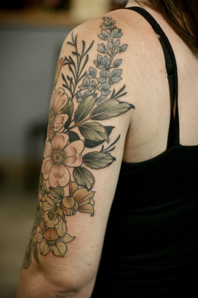 Botanical Tattoos 2