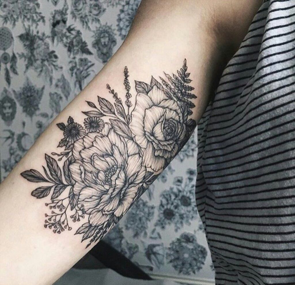 Botanical Tattoos 21