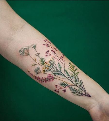 Botanical Tattoos 215