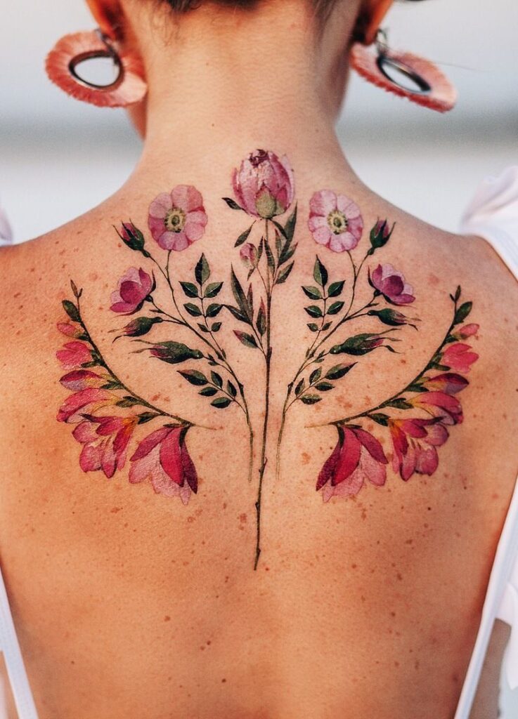 Botanical Tattoos 216