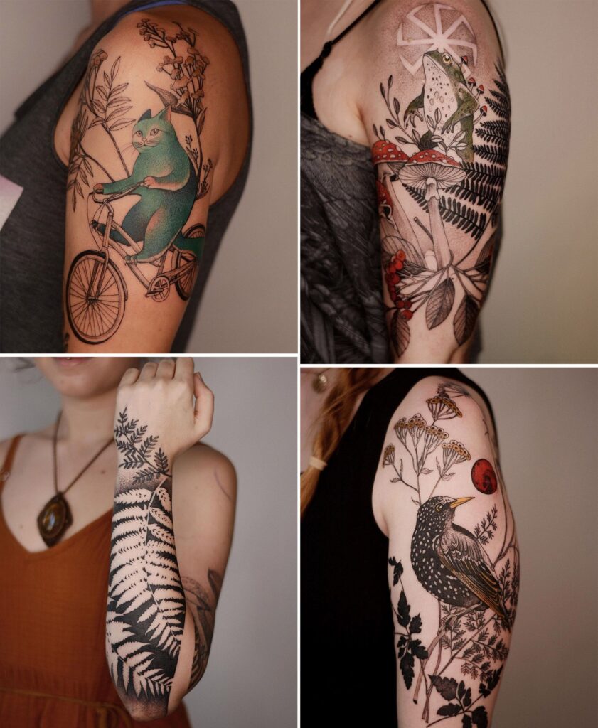 Botanical Tattoos 217