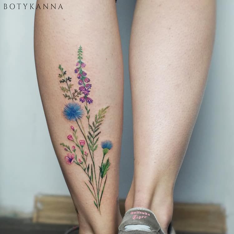 Botanical Tattoos 219