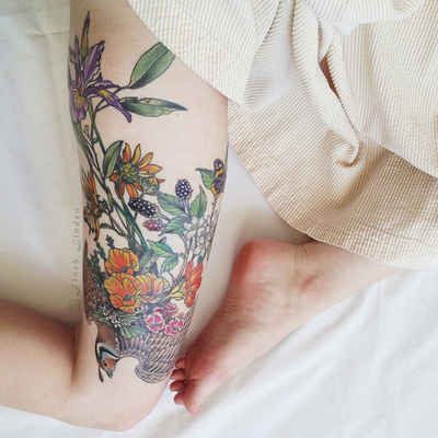 Botanical Tattoos 220